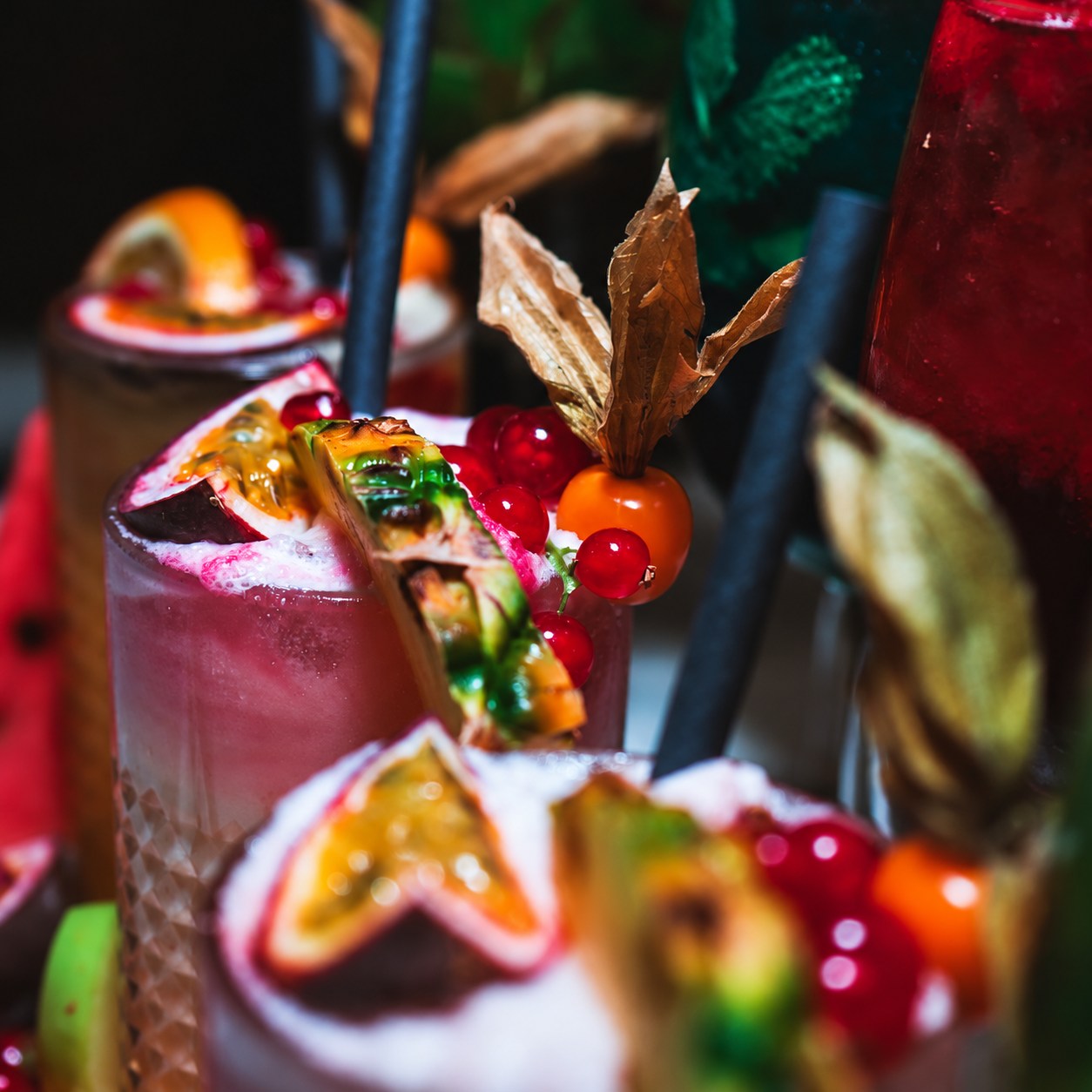 Fruchtige Balcone-Cocktails